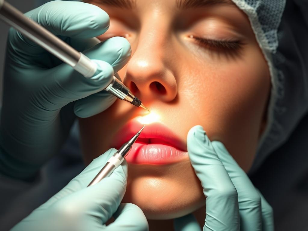 Cauterization of the nasal mucosa Cauterization of the nasal mucosaфото