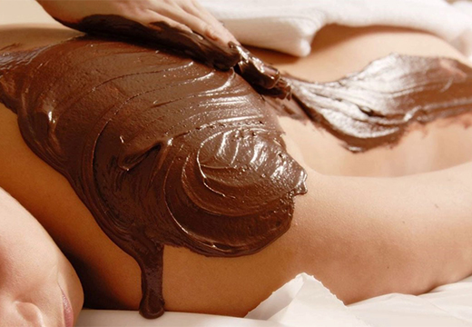 намазывание шоколадом