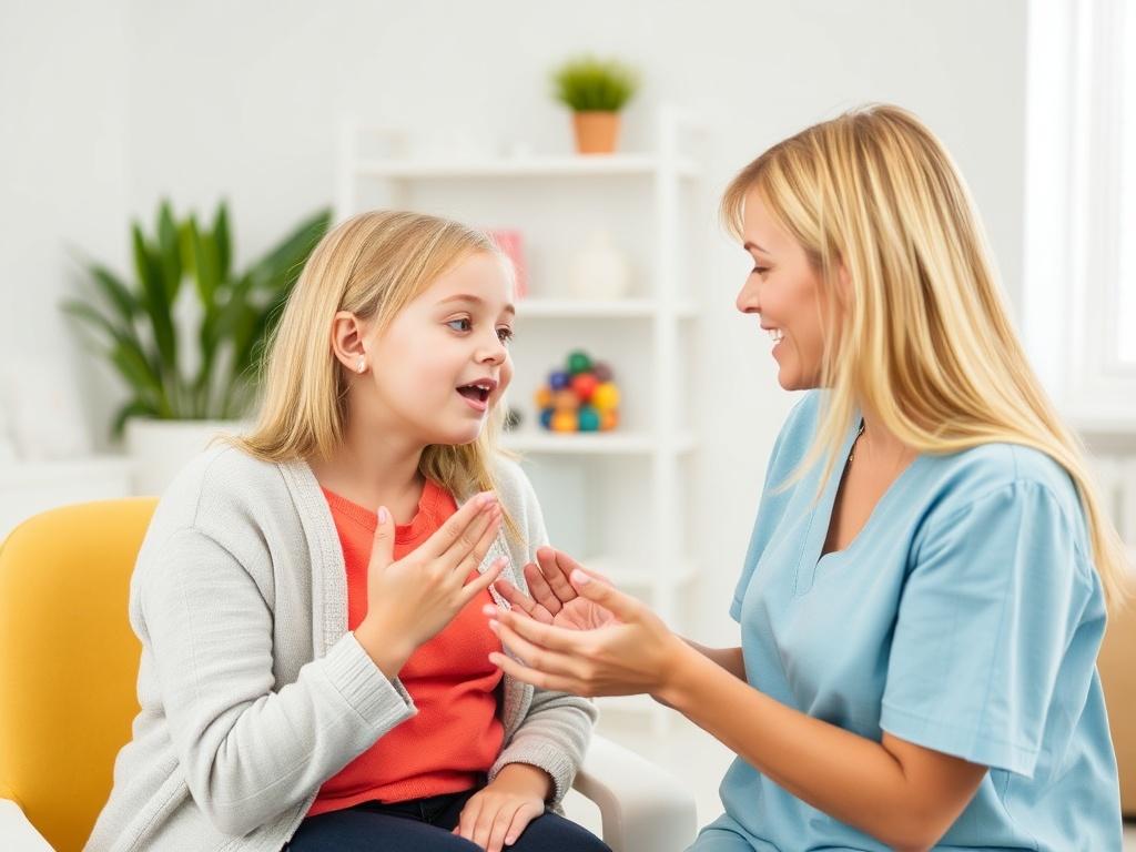 Corrective sessions with a speech therapist-defectologistфото