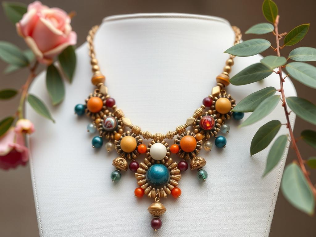 handmade necklaceфото