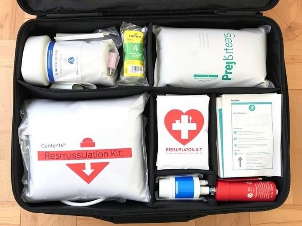 Resuscitation kit: what it is, contents, and useфото